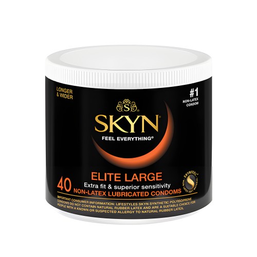 Lifestyles SKYN Elite Large Condoms - Bowl of 40