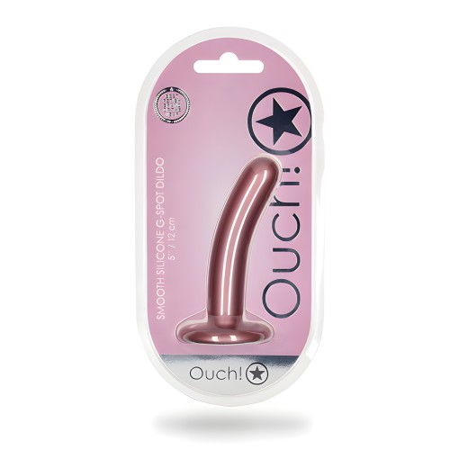 Shots Ouch Dildo de 5" para el Punto G - Oro Rosa