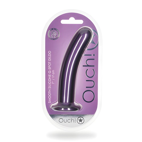 Dildo G-Spot Liso 7" Ouch!