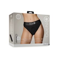 Shots Ouch Vibrating Strap On