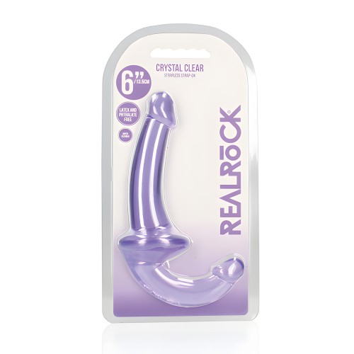 RealRock 6" Strap-On Sin Arnés - Morado