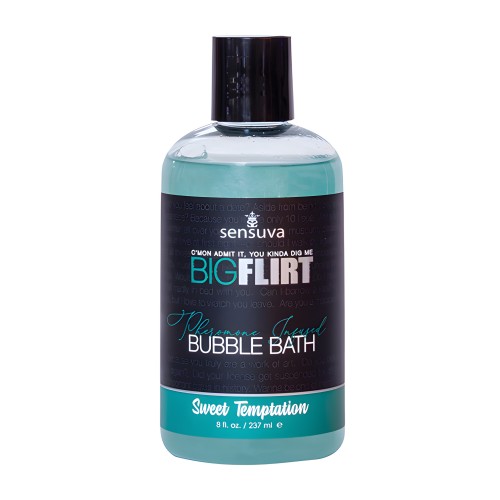 Sensuva Baño de Espuma Pheromona Big Flirt - Tentación Dulce