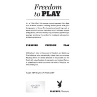 Anillo para el Pene Playboy Pleasure Triple Play - 2 AM