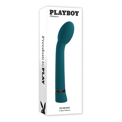 Vibrador G-Spot Playboy Verde Profundo
