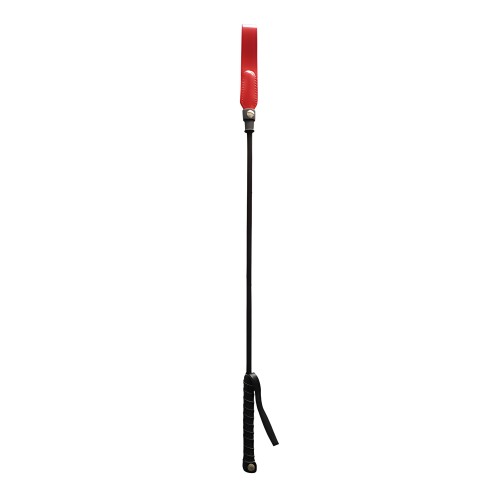 Rouge Long Riding Crop - Red