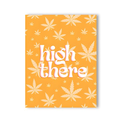 Tarjeta de Saludo High There 420