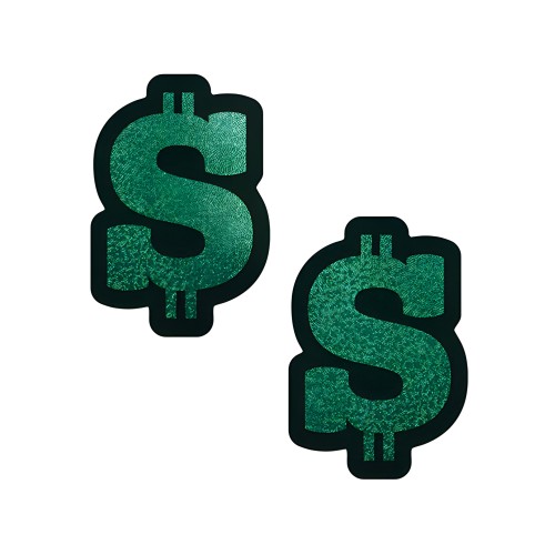 Pastease Premium Glitter Dollar Sign Nipple Pasties