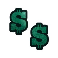 Pastease Premium Glitter Dollar Sign Nipple Pasties
