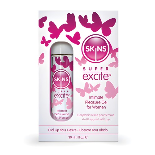 Skins Super Excite Clitoral Stimulation Gel - 30 ml