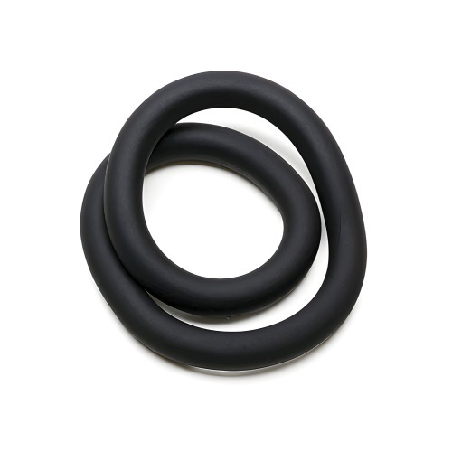 Perfect Fit Anillo de Refuerzo Hefty de 12" - Negro