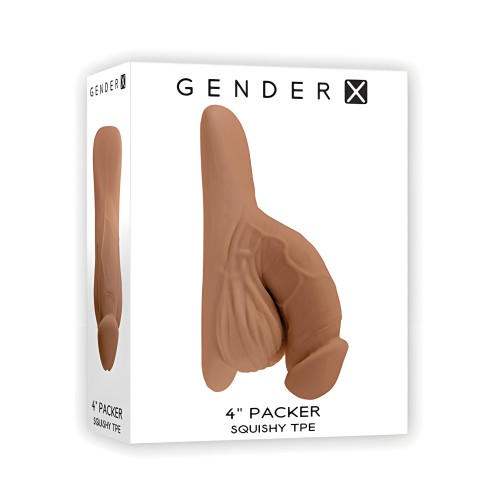 Packer de 4" Gender X - Tan