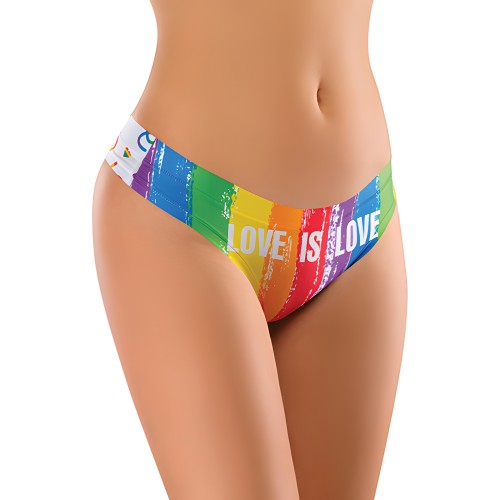 Tanga Mememe Pride Love Is Printed MD