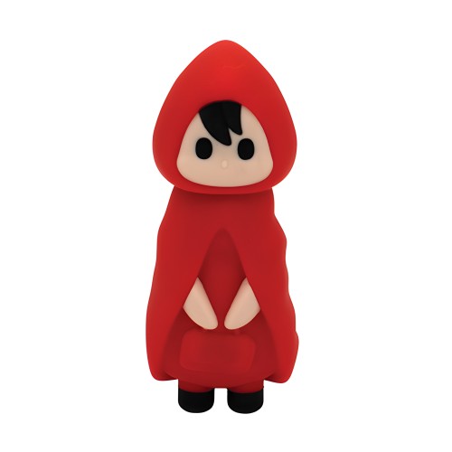 Vibrador Bullet Little Red de la Caja de Juguetes de Natalie - Rojo