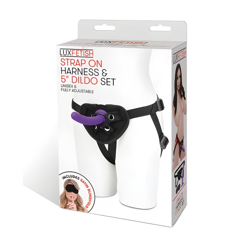 Conjunto de Dildo de 5" Lux Fetish