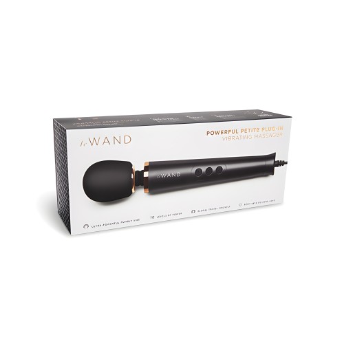 Masajeador Vibrante Le Wand Petite - Negro