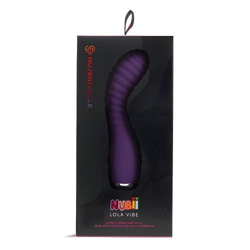 Nu Sensuelle Lola Nubii Flexible Warming Vibe - Purple