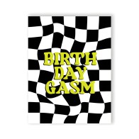 Tarjeta de Felicitación Birthday-Gasm