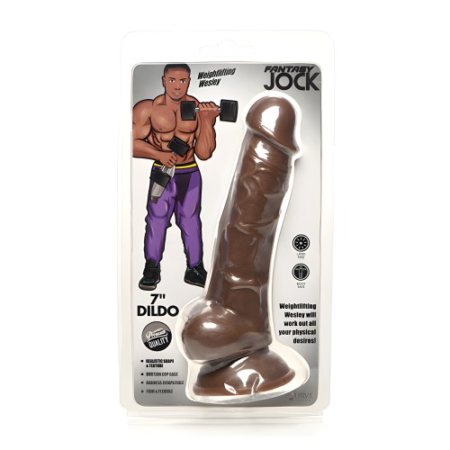 Curve Toys Jock 7" Dildo w/Balls