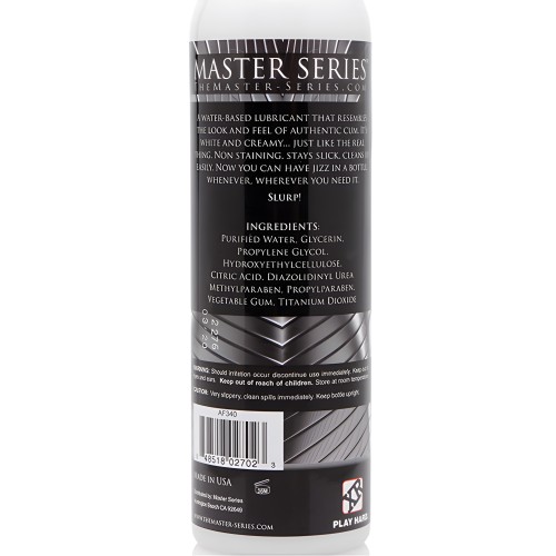 Master Series Jizz Lubricante Sin Aroma - 8 oz