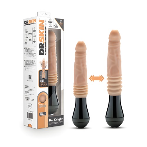 Blush Dr. Skin Silicone Dildo - Beige