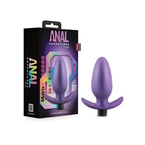 Plug Excelsior Matrix de Blush Anal Adventures - Violeta Astro