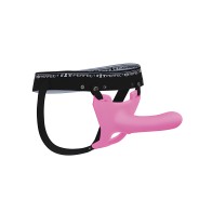 Perfect Fit Zoro 5.5" Strap On con Funda - Rosa