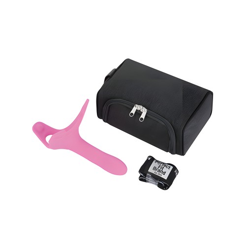 Perfect Fit Zoro 5.5" Strap On con Funda - Rosa