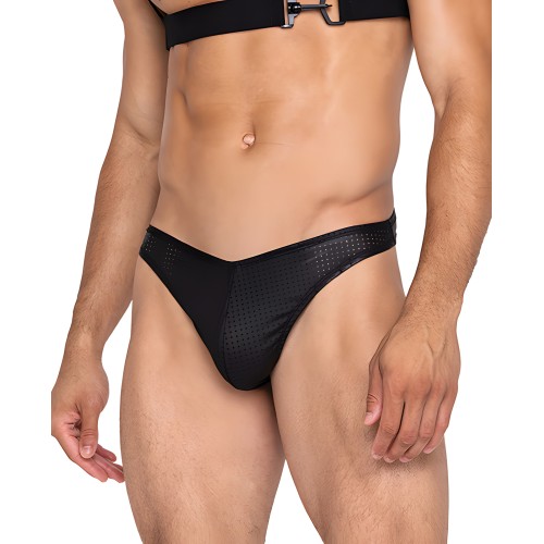 Tanga Master con Bolso Contorneado - Negro XL