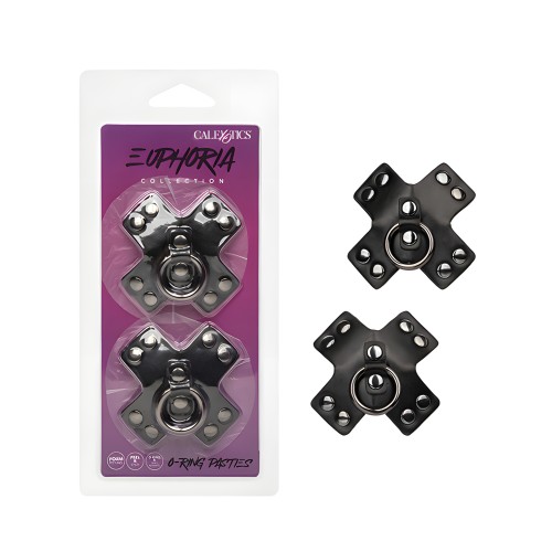 Euphoria O-Ring Pasties - Black