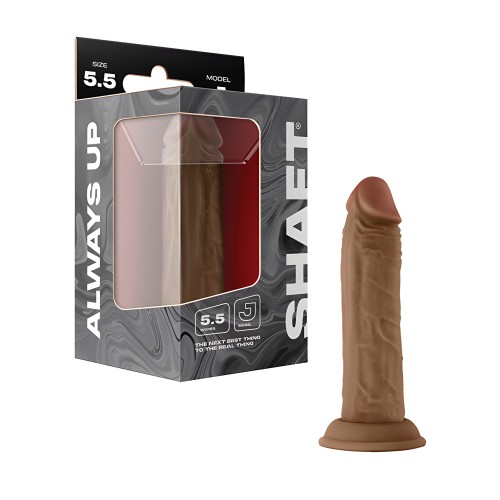 Shaft Modelo J Dong de Silicona Líquida Flexskin de 5.5" - Oak