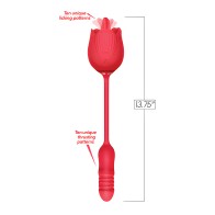 Wild Rose Vibrator - Red