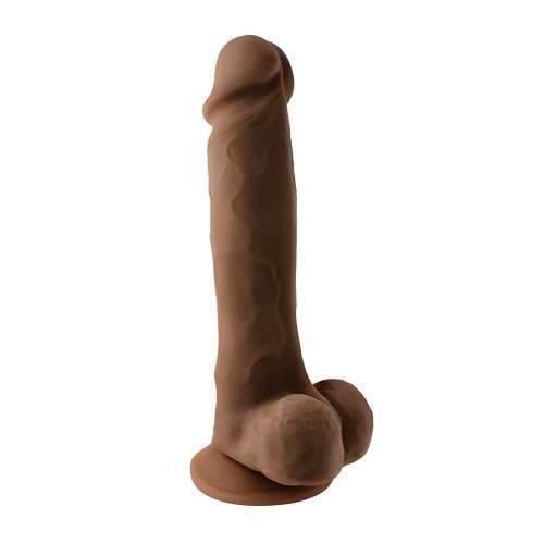 Selopa 6.5" Natural Feel Dildo - Dark