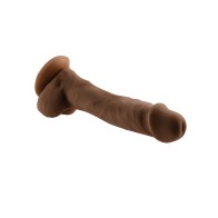 Selopa 6.5" Natural Feel Dildo - Dark