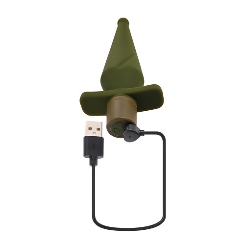 Plug Vibrador Selopa The Private - Verde