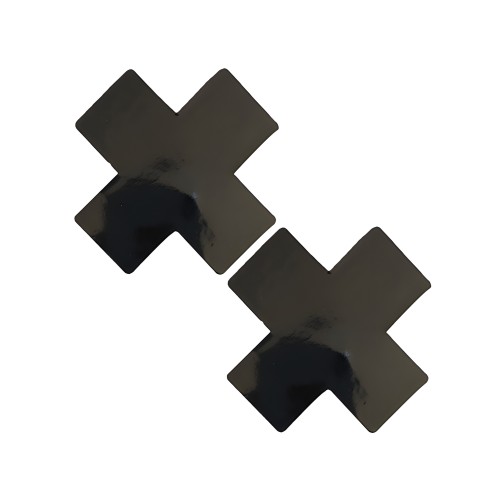 Neva Nude Dom Queen Status Pasties - Black