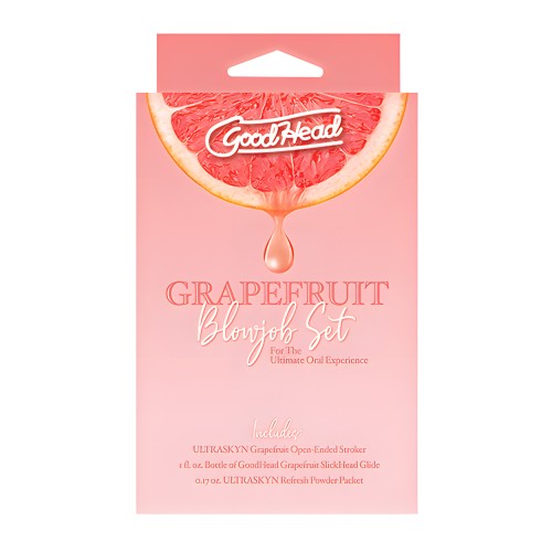 GoodHead Grapefruit Blowjob Set - Unique Experience