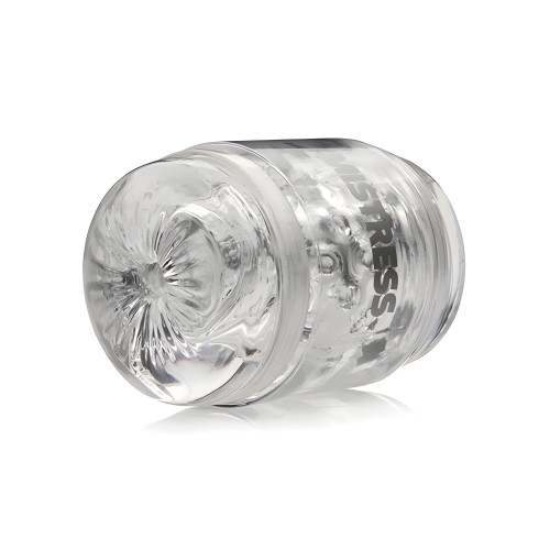 Curve Toys Mini Masturbador Doble Shot con Vagina y Ano - Transparente