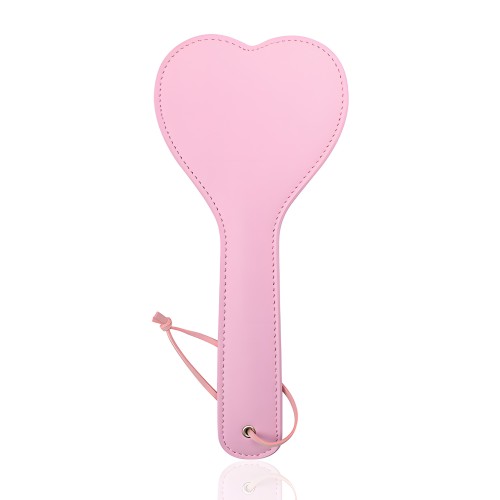Plesur Heart Shaped PVC Paddle - Pink