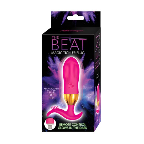 The Beat Magic Tickler Plug - Pink | Nasstoys