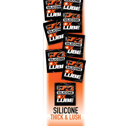 OXLube Thick Silicone Pack - 50 Sachets