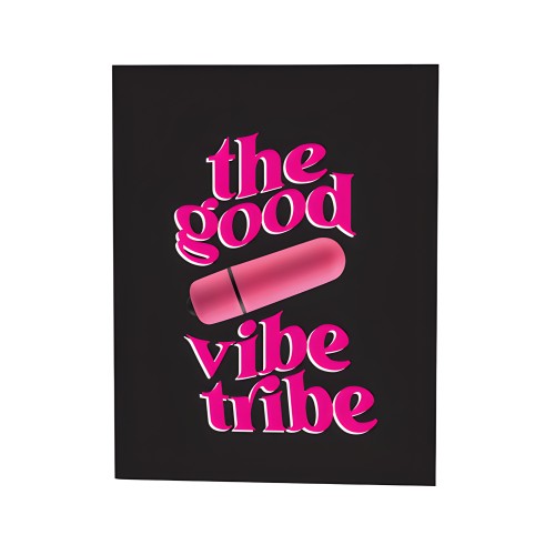 The Good Vibe Tribe Greeting Card with Vibrator