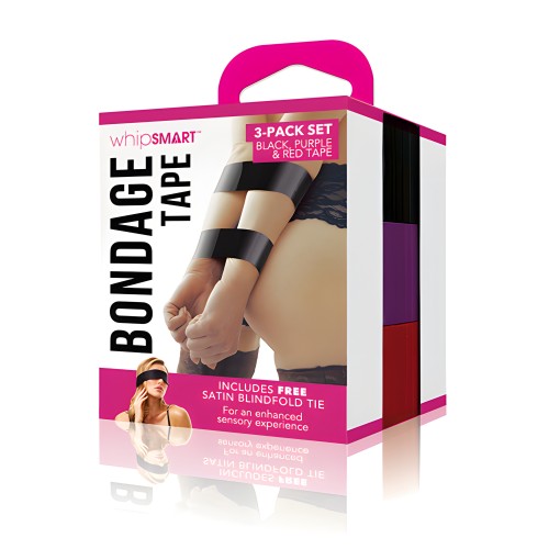 Cinta de Bondage Whipsmart - Pack de 3