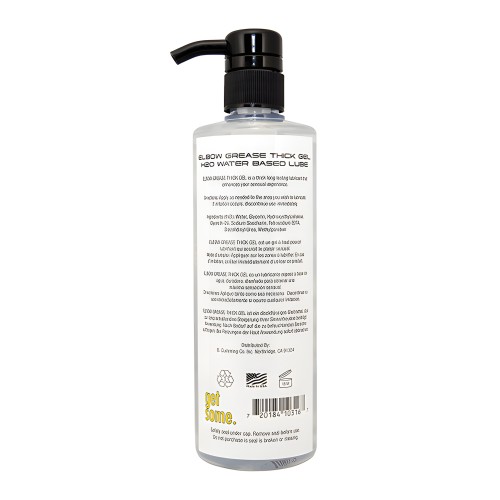 Elbow Grease H2O Classic/Thick Gel - 16 oz