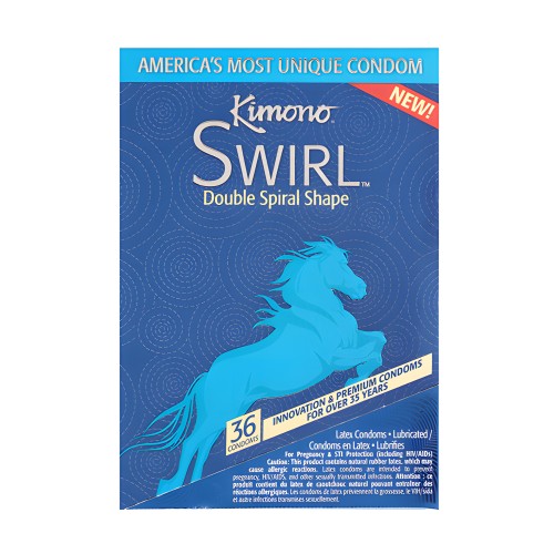 Kimono Swirl Condoms - 36 Pack
