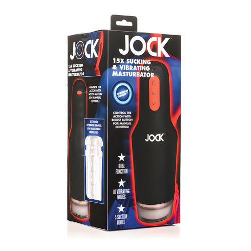 Curve Toys Jock 15x Succionador y Vibrador