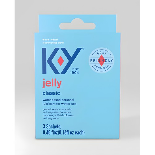 Pack de Lubricante K-Y Jelly a Base de Agua