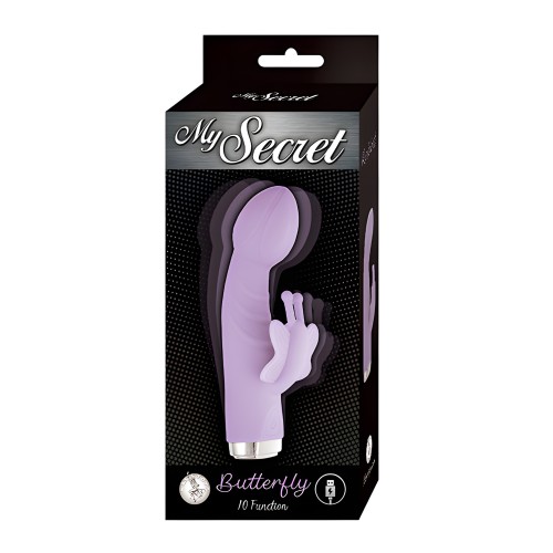 My Secret Butterfly Vibrator - Purple