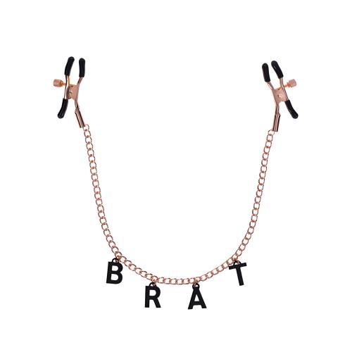 Brat Pinzas para Pezones con Encanto