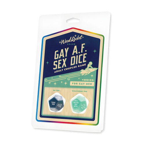 Wood Rocket Gay AF Sex Dice Game