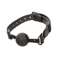 Nocturnal Collection Silicone Ball Gag | Black